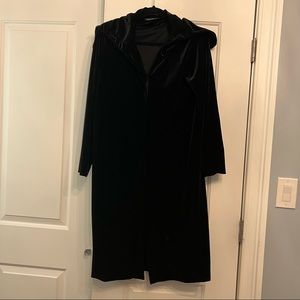Charles Chang-Lima Velvet Long Jacket